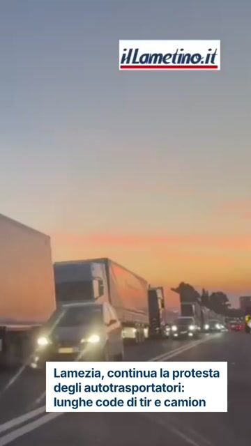 Lamezia, continua la protesta degli autotrasportatori: lungh