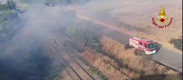 Incendi, in Calabria 150 interventi dei Vigili del fuoco nel
