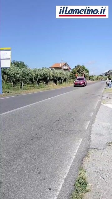 Il Giro d’Italia sfreccia da Lamezia e lungo la costa tirren